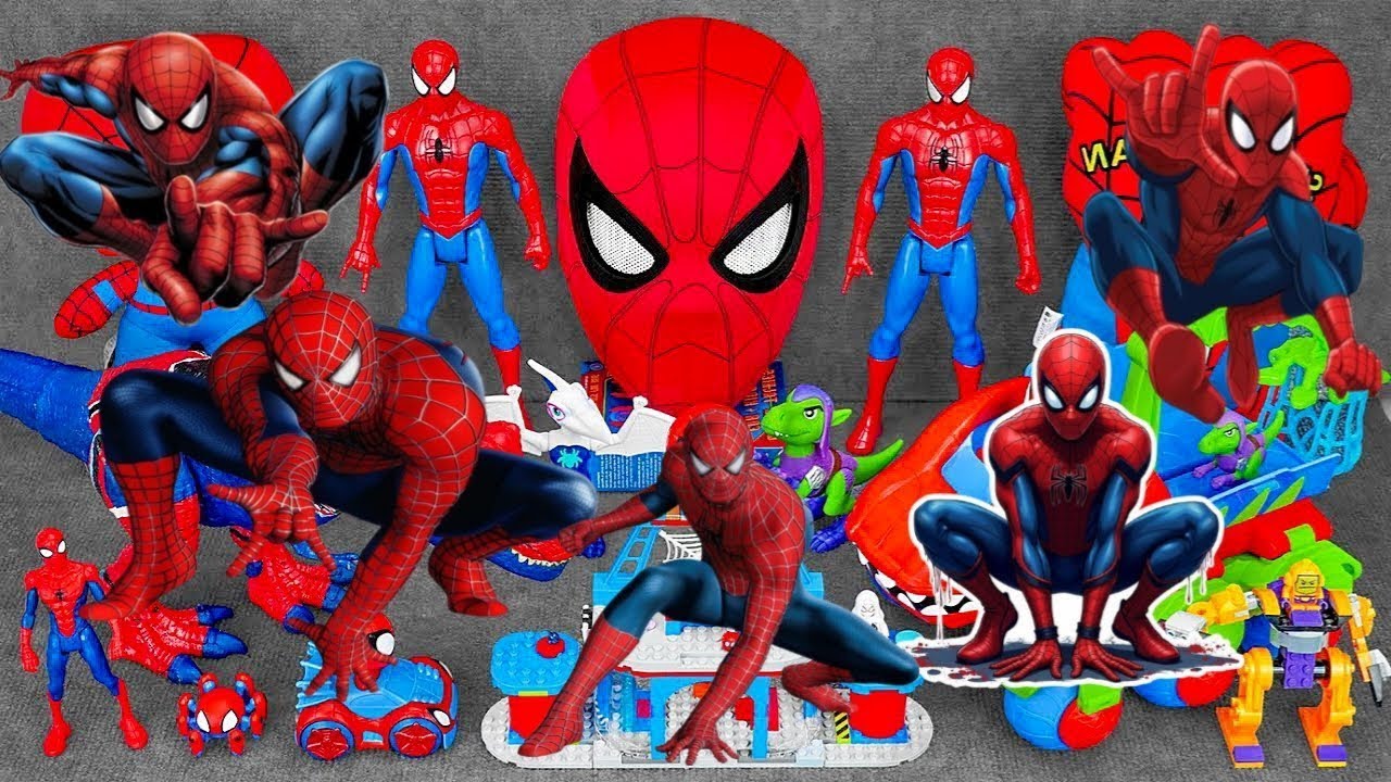 Marvel Spiderman Toys Unboxing Review | Spider Man Mask | Captain America Toy & Gun