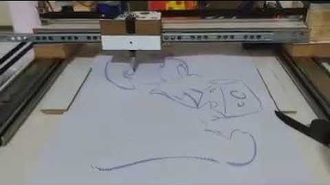How to make mini cnc drawing machine arduino project