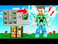 Crafting CHARGED CREEPER Armor in Minecraft