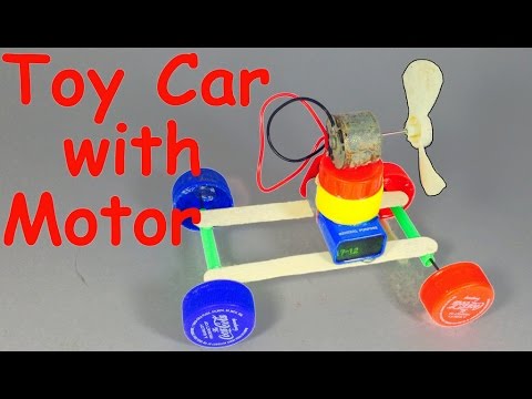How To Make A CAR With A MOTOR At Home