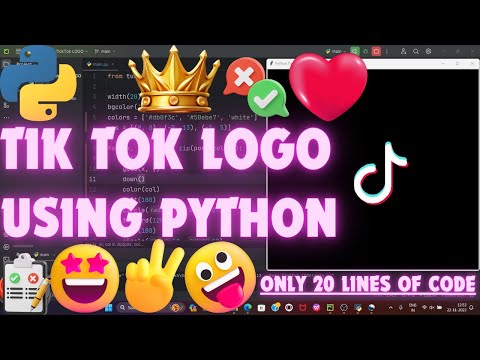 Drawing TikTok Logo