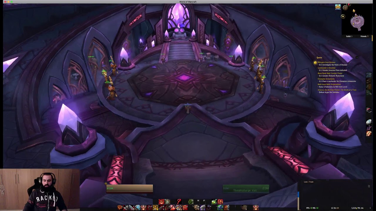 Legion Fury Warrior basic tutorial  7.3.5