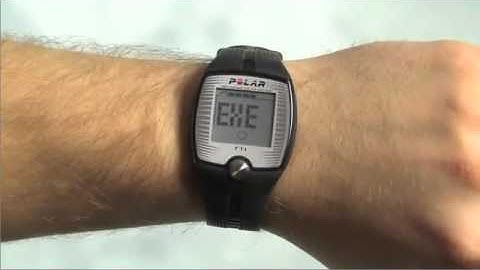 The Polar FT1 training computer- available from CurrentBody.com