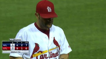 MIL@STL: Diaz, Carpenter turn two after deflection