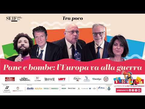 Video Pane e bombe: l'Europa va alla guerra. Segui la diretta con Caracciolo, Gaiani e Riccardi