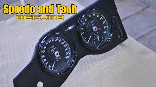 1961 E-Type speedo and tach refurbishment