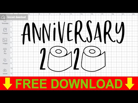 Anniversary 2020 Svg Free Cutting Files for Cricut Silhouette Free Download