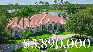 $3,890,000 MEGA Mansion in Naples Florida | Full House Tour