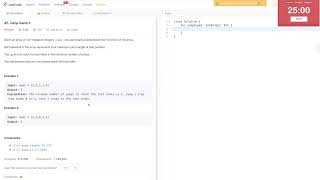 My Programming Practice 20220811 #1 - 55. Jump Game