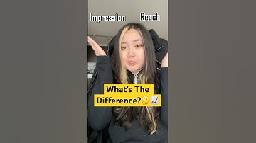 Reach VS Impression #socialmedia101 #socialmediamarketing #socialmediatips