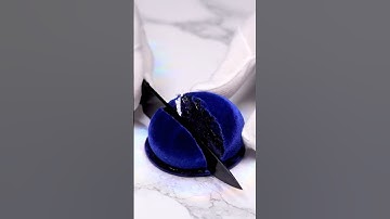 Cutting a melting velvet pebble with surreal precision #ai #asmr #abstract