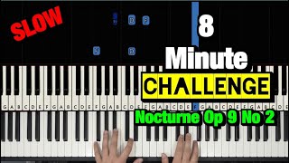 How to Play NOCTURNE OP 9 NO 2 in UNDER 8 MINUTES (Piano Tutorial)