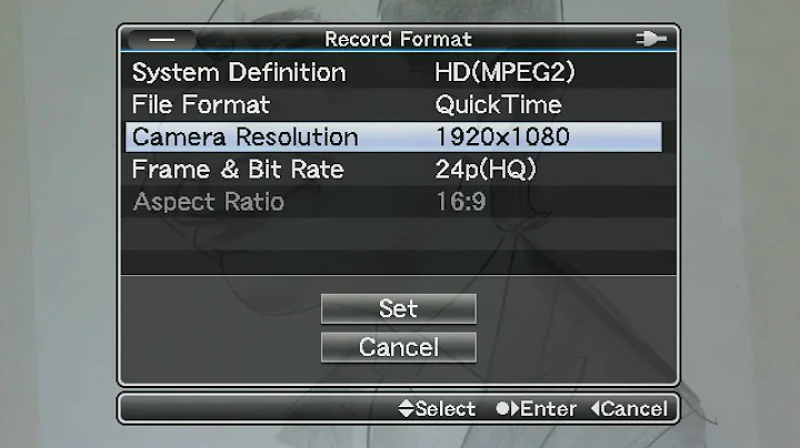 GY-HM790 HD recording setup