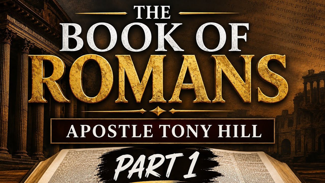 The Book of Romans/ Series/ Part 1/ Apostle Tony Hill #romans #series 