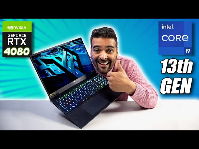 FASTEST Gaming Laptop in the World🔥 i9 13th Gen + RTX 4080 | Acer