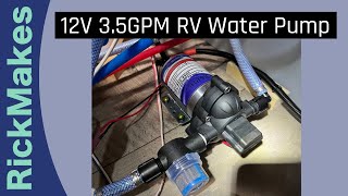 12V 3.5GPM RV Water Pump