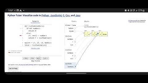 visualize python code execution