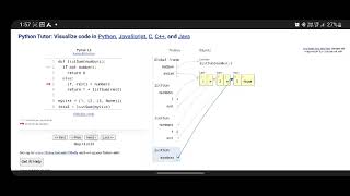 visualize python code execution