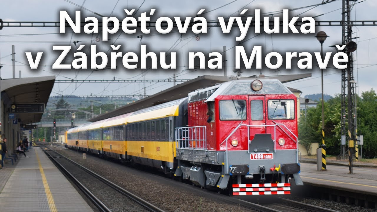 Vláčkaři jsou u toho | Napěťová výluka v Zábřehu na Moravě! (26. 5. 2020)