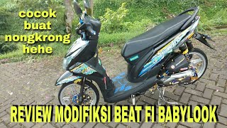 Review modifikasi beat fi babylook