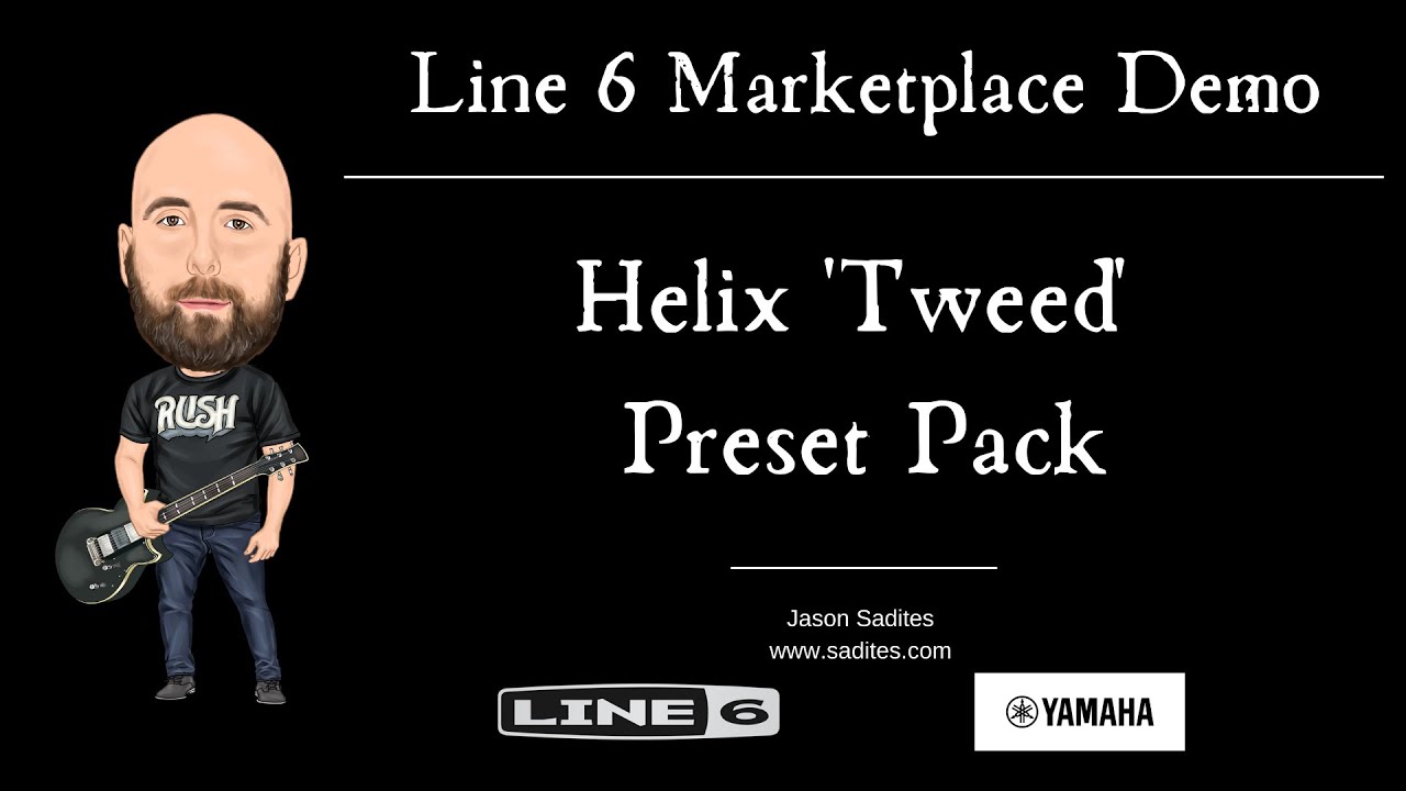 Line 6 Marketplace - Jason Sadites 'Tweed' Preset Pack Demo (2.8 Fullerton Amp Models)
