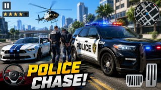 Police Car Chase Simulator 3D Game – Real City Criminal Pursuit Gameplay Android 2026 screenshot 3