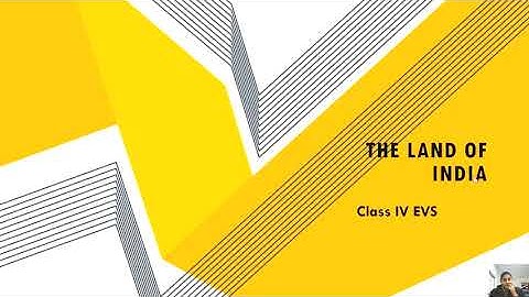 Class IV EVS 28 01 2022 by Ms Akanksha Mishra Chapter 23 The Land of India Part II with exercise