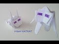 Kağıttan robota dönüşen kamyon yapımı - Origami transformers yapımı