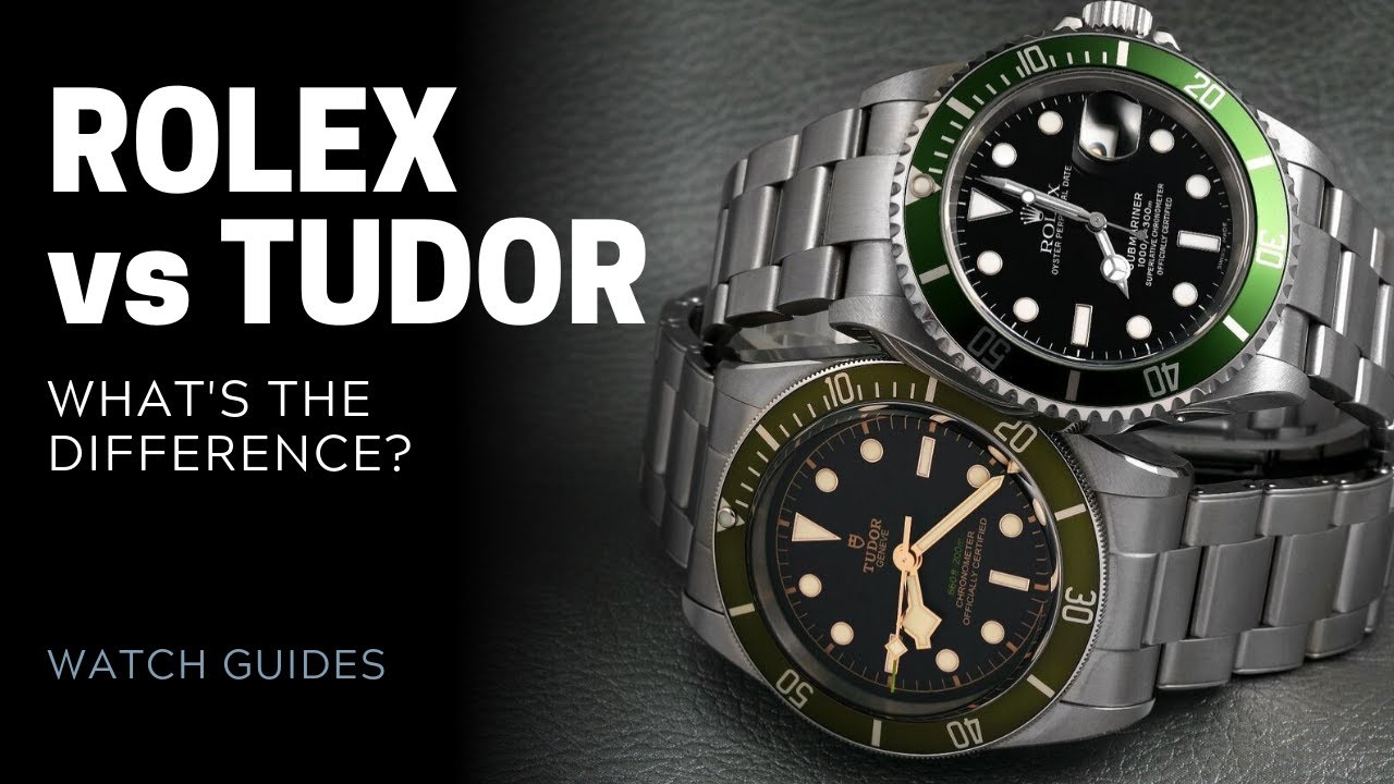 difference tudor rolex