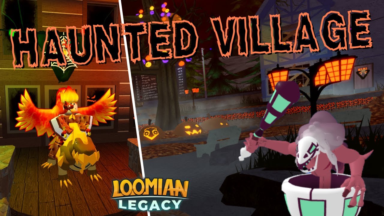 ( Haunted Village ) Loomian Legacy - Roblox