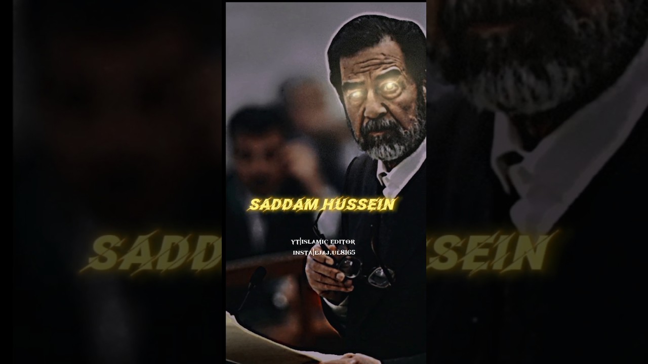 Saddam Hussein|king Faisal greatest leader of