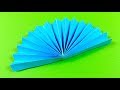 Comment faire un ventail en papier  origami fan