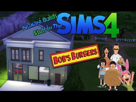 Bob S Burgers Restaurant And Apartment The Sims 4 Speed Build Youtube