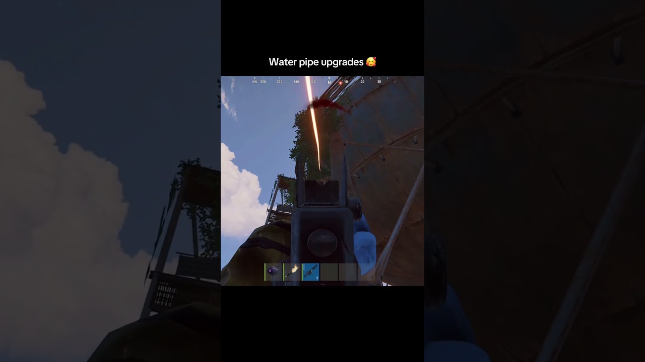 The best way to get guns is with a pipe shotgun ✨ 