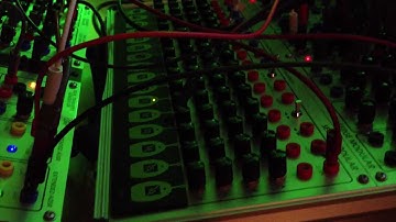 Guitar Controlling Serge Modular Synth Envelopes