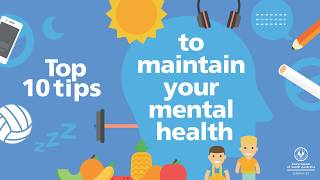Top 10 tips to maintain your mental health