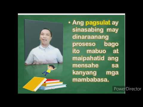 Pagsulat Sa Piling Larang Akademik Kahulugan ng Pagsulat HD 720p