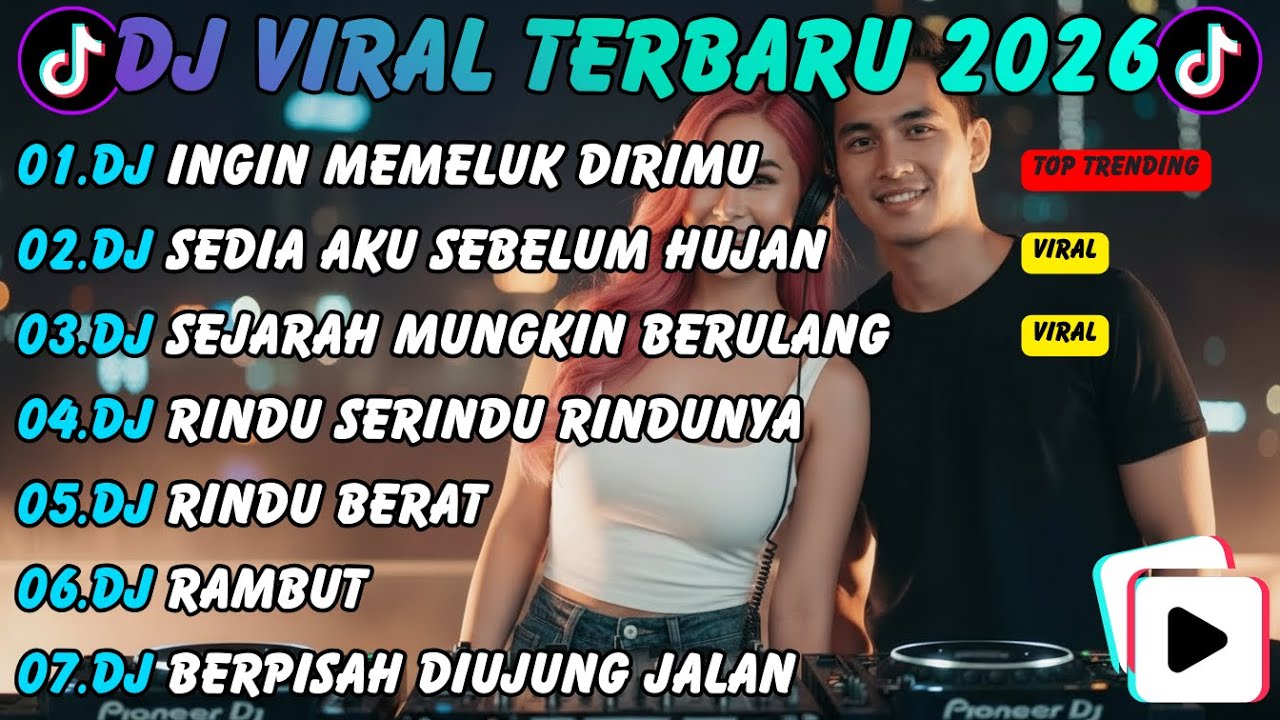 DJ TIKTOK TERBARU 2026 || DJ INGIN MEMELUK DIRIMU - DJ SEJARAH MUNGKIN BERULANG || POWERFUL BASS