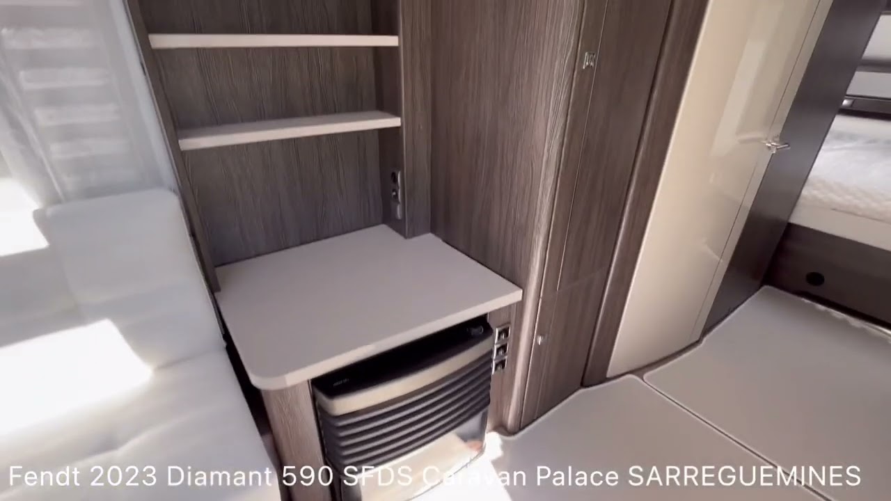 Fendt Diamant 590 DSC : le confort de la maison dans une caravane