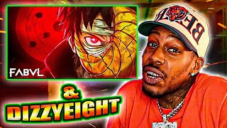 ROCK & RAP MUSIC COMBINED !! | Obito Rap - “On My Own” | FabvL ft. DizzyEight [Naruto] - REACTION