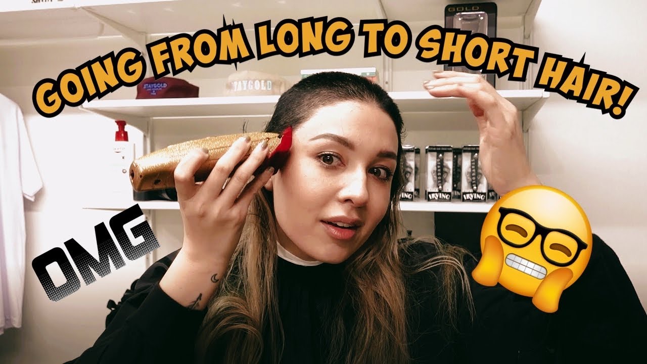 Going From Long to Short Hair!