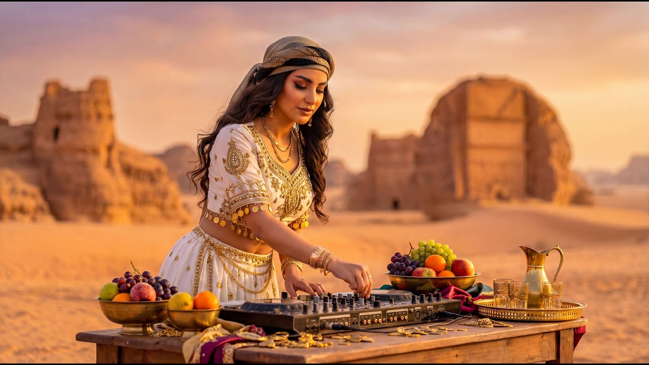 Arabic Deep House Mix 2026 (No Vocals) | Oriental House DJ Set — Oud & Violin Desert Oasis Vibes 🌙