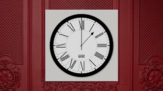 7 Minute Wall Clock Timer with Alarm Sound
