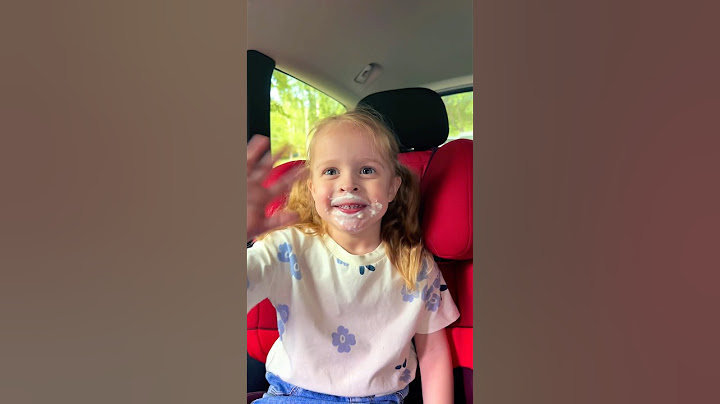 She ate the whole ice cream!🥴🥰🍦#damus #cute #tiktok #funny