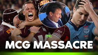 QLD FORCE SUNCORP DECIDER! 💪 NSW fall to 6-try 2nd half haul at record MCG crowd | Fox Sports News
