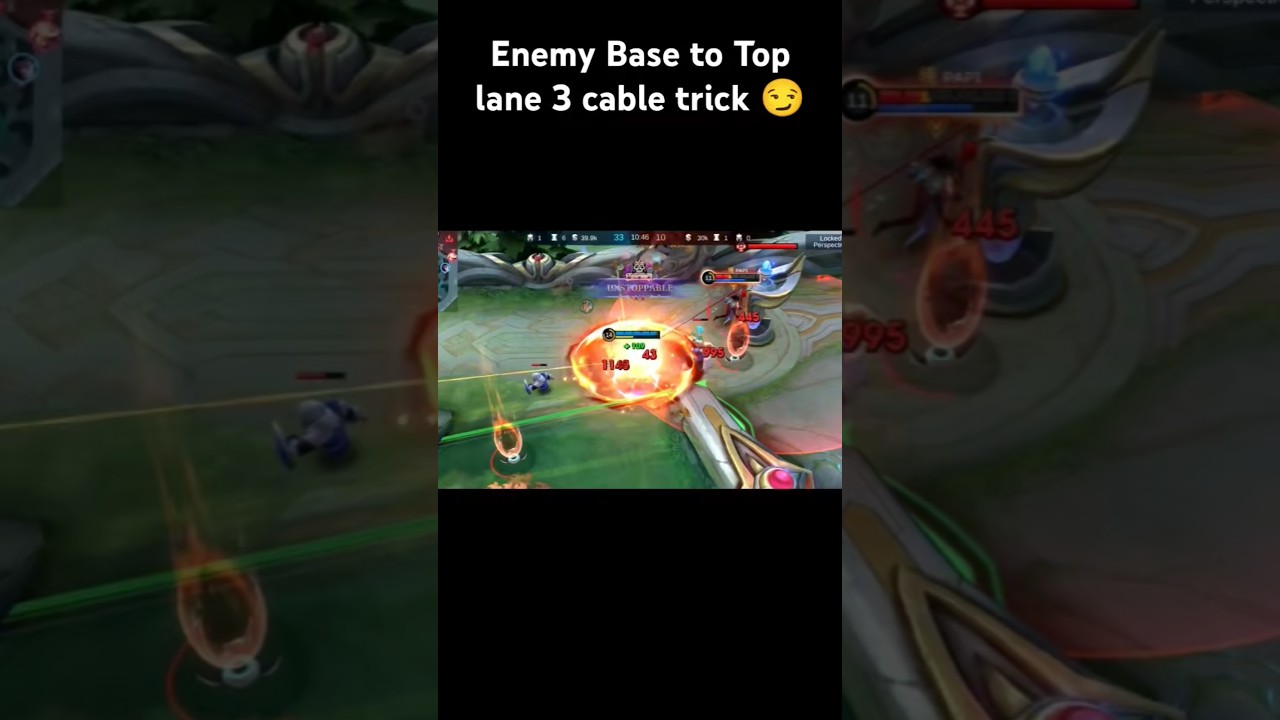 Enemy base to top lane😂 