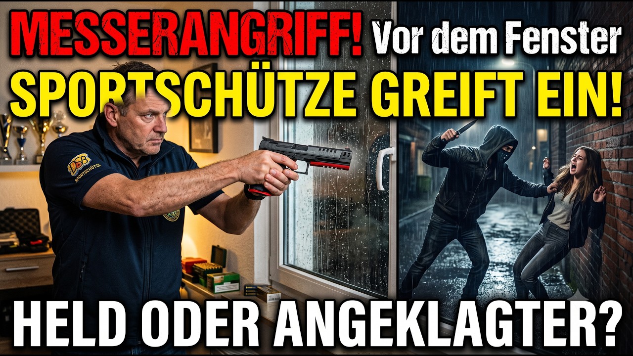 Darf der Sportschütze eingreifen? Nothilfe aus dem Fenster