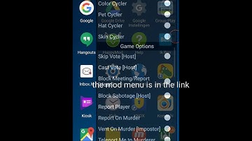 Among us mod menu/imposter 1.8.1.