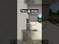 Piano 🎹 design in minecraft 😨(NO BATIDÃO)#minecraft #NO BATIDÃO#gaming #shots