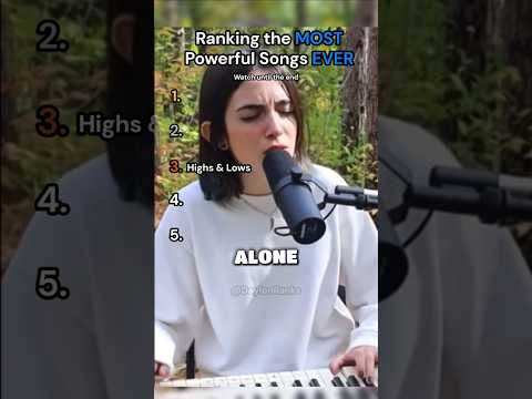 Ranking the MOST Powerful Songs EVER